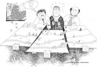 Dessin animé - intégration de données © Thomas Haendly